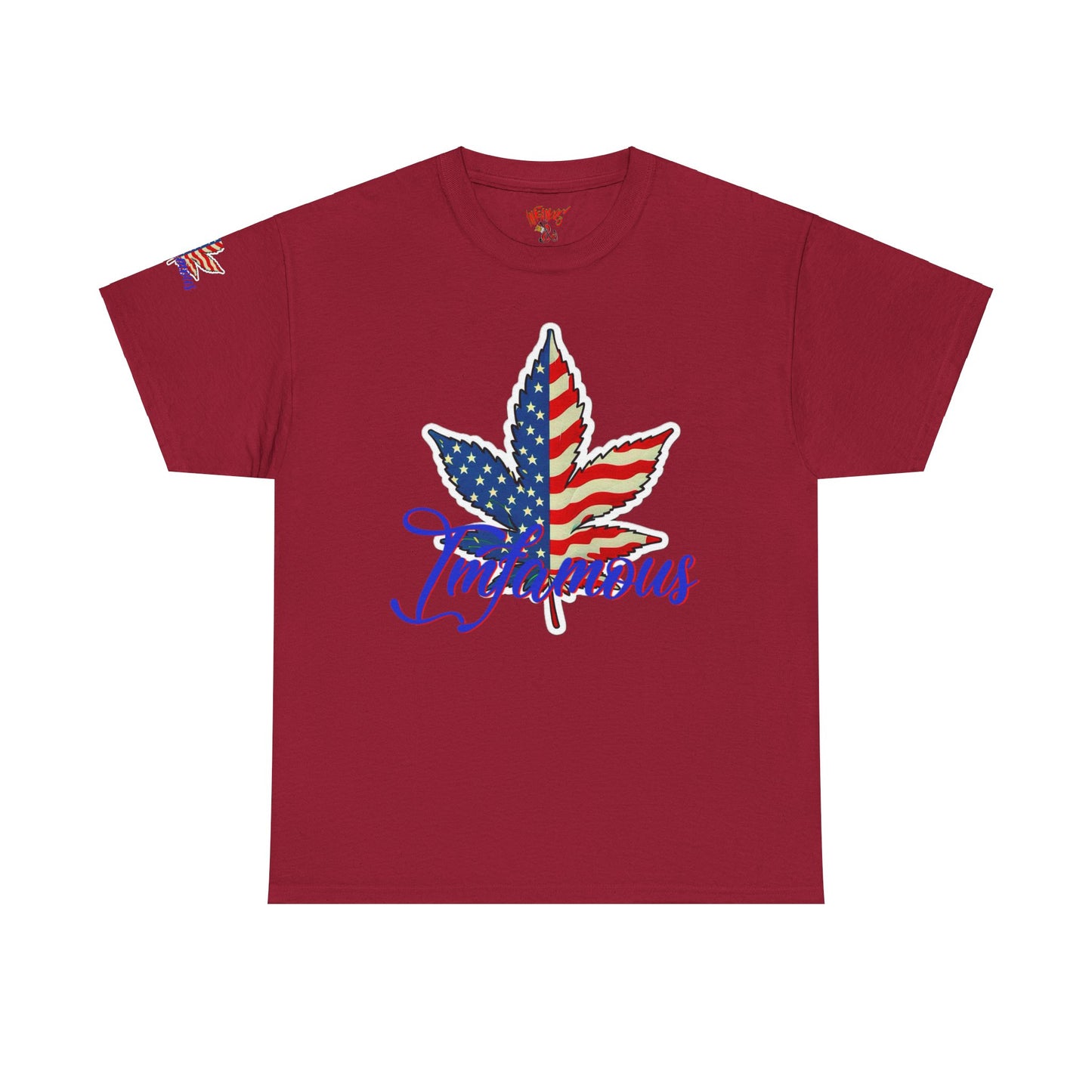 Premium graphic T-shirt - Imfamous America