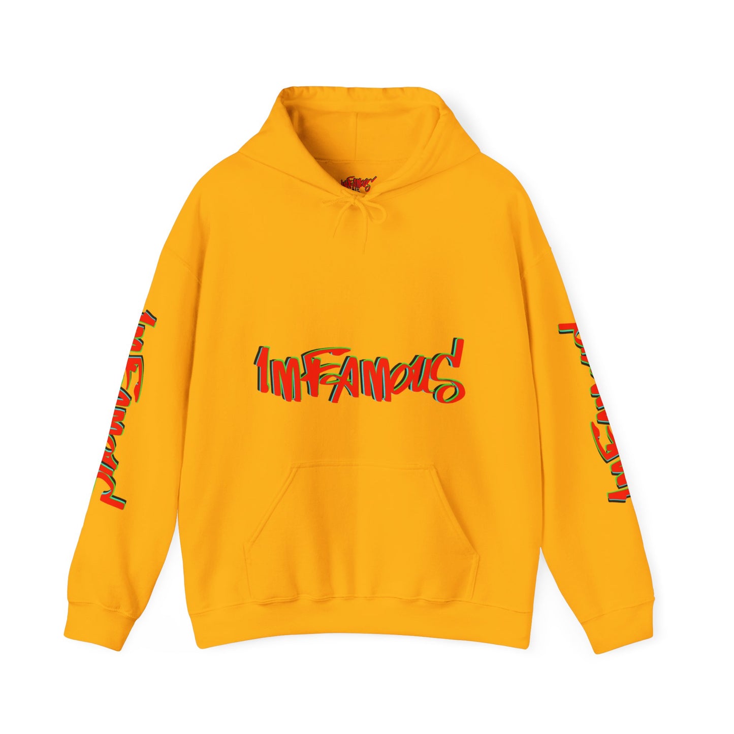 Premium graphic Hoodie - Imfamous halloween Design