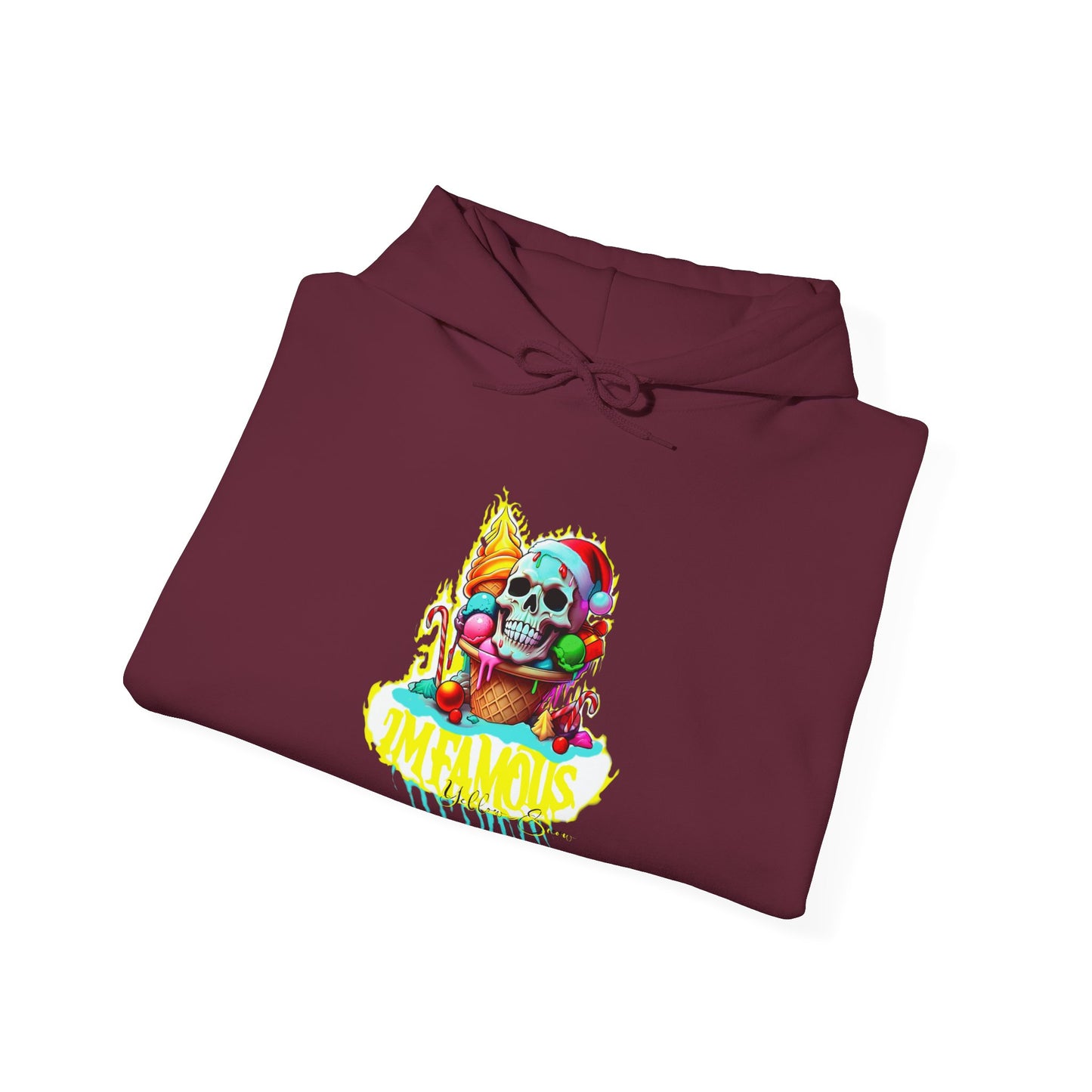 Premium hooded sweatshirt - Imfamous Yellow Snow I-scream Hoodie