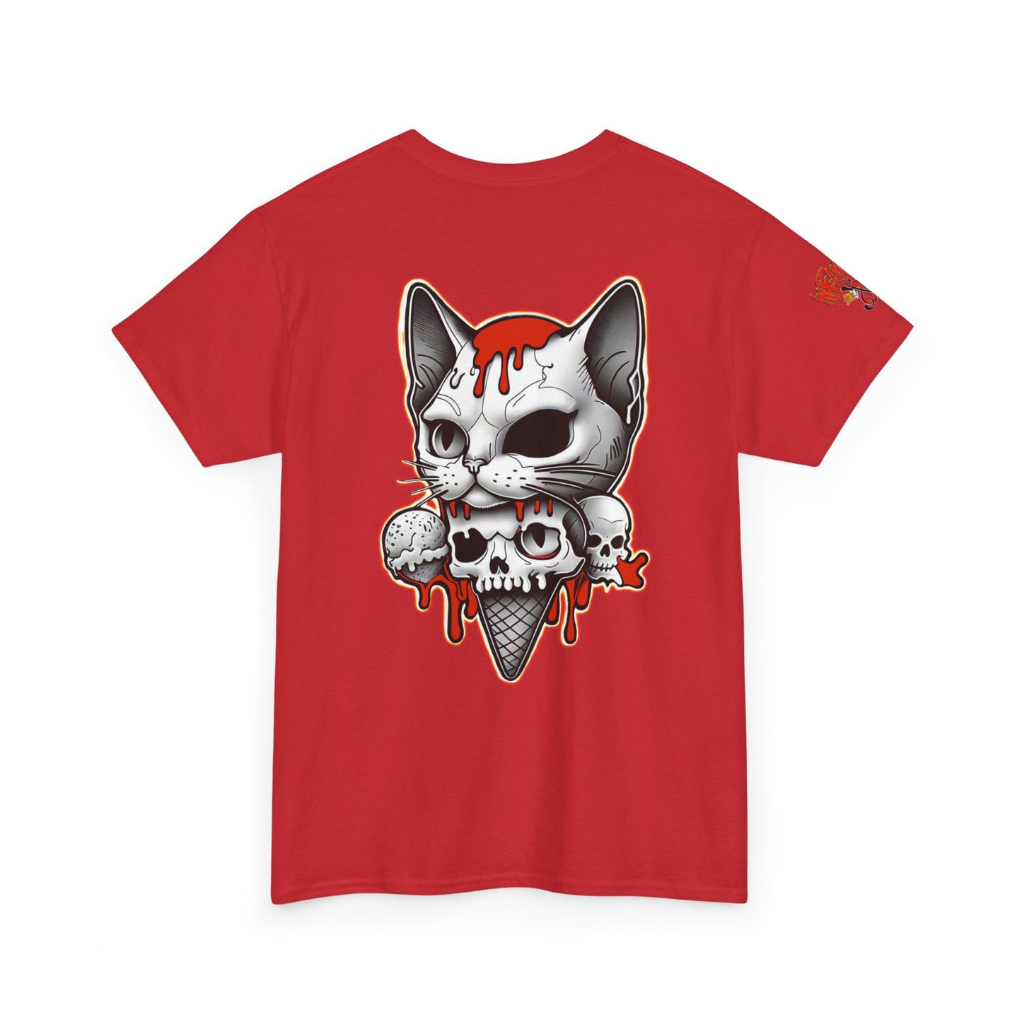 Imfamous Dead Kitty I-Scream Tee shirt, Awesome premium graphic T-Shirt