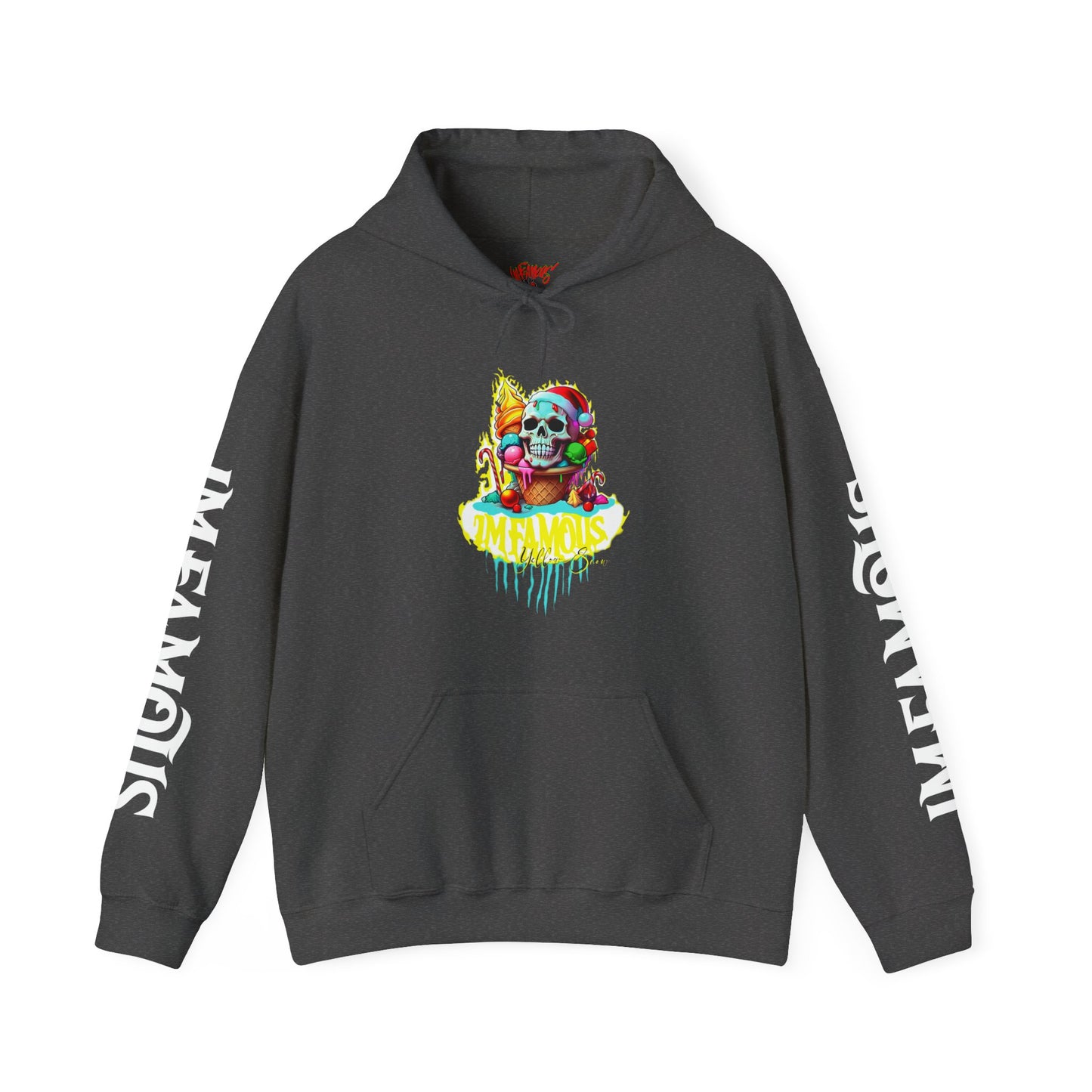 Premium hooded sweatshirt - Imfamous Yellow Snow I-scream Hoodie