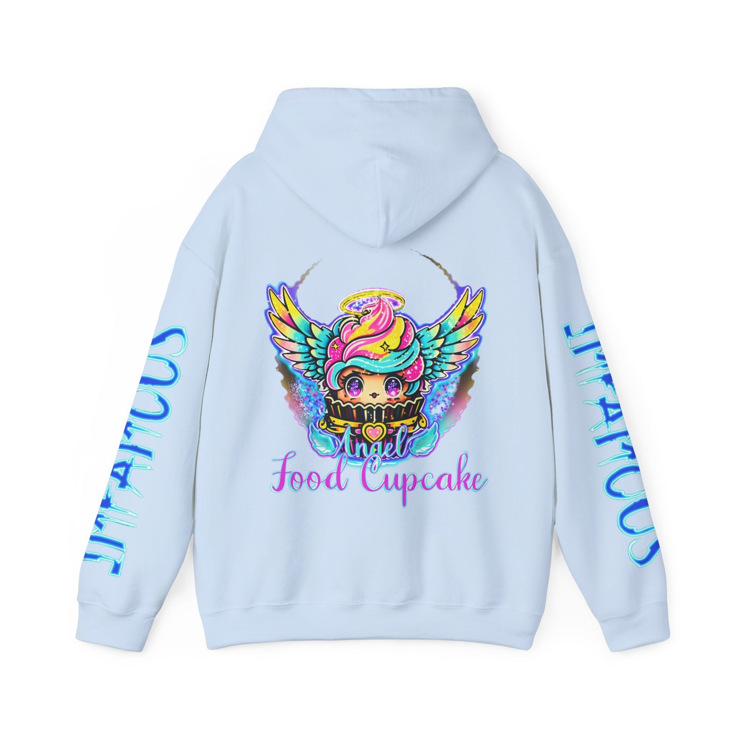 Imfamous Angel Food Cupcake #4 Graphic Hoodie - Stylish Unisex Heavy Blend Sweatshirt
