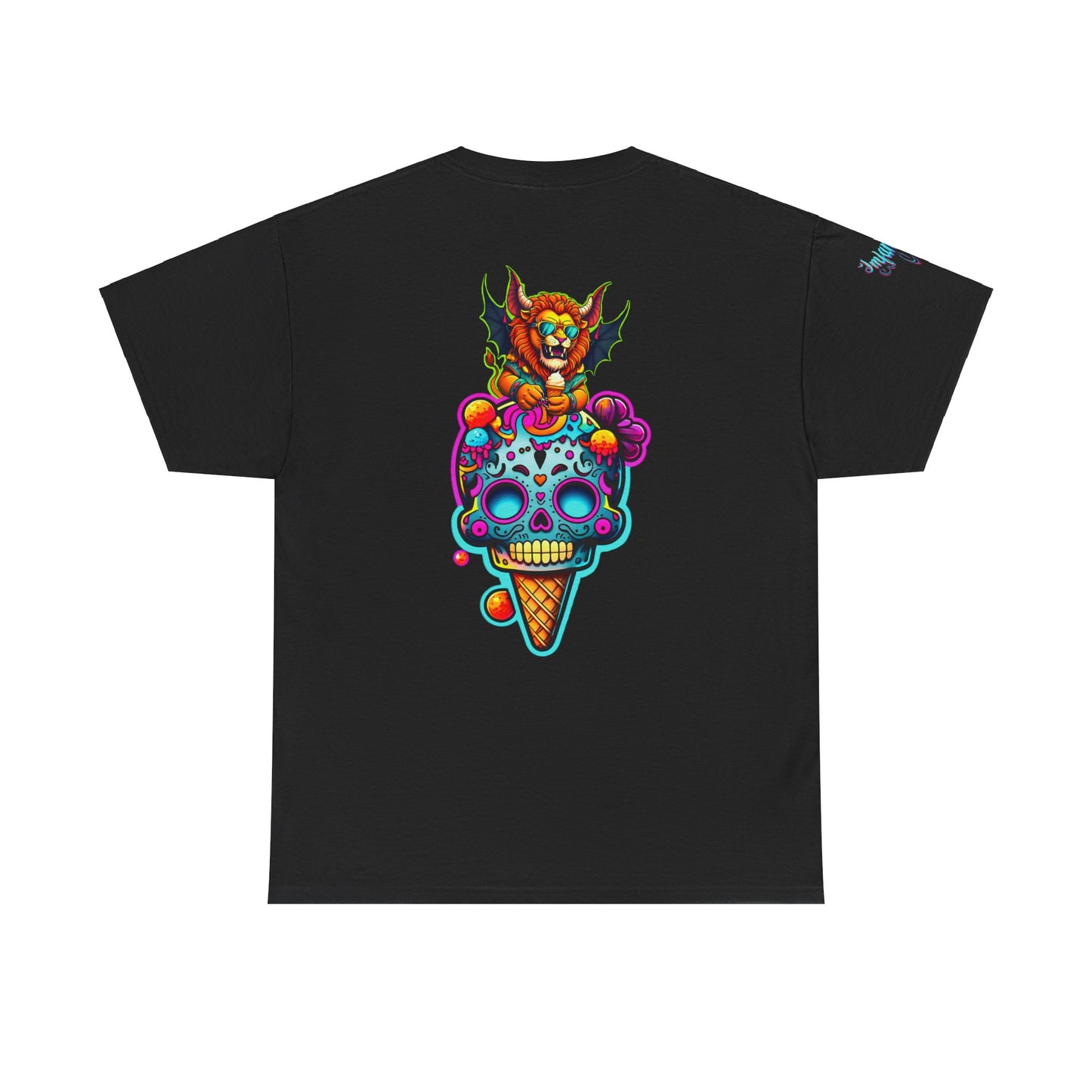 Premium Graphic T-shirt - Imfamous Leo I-scream Design