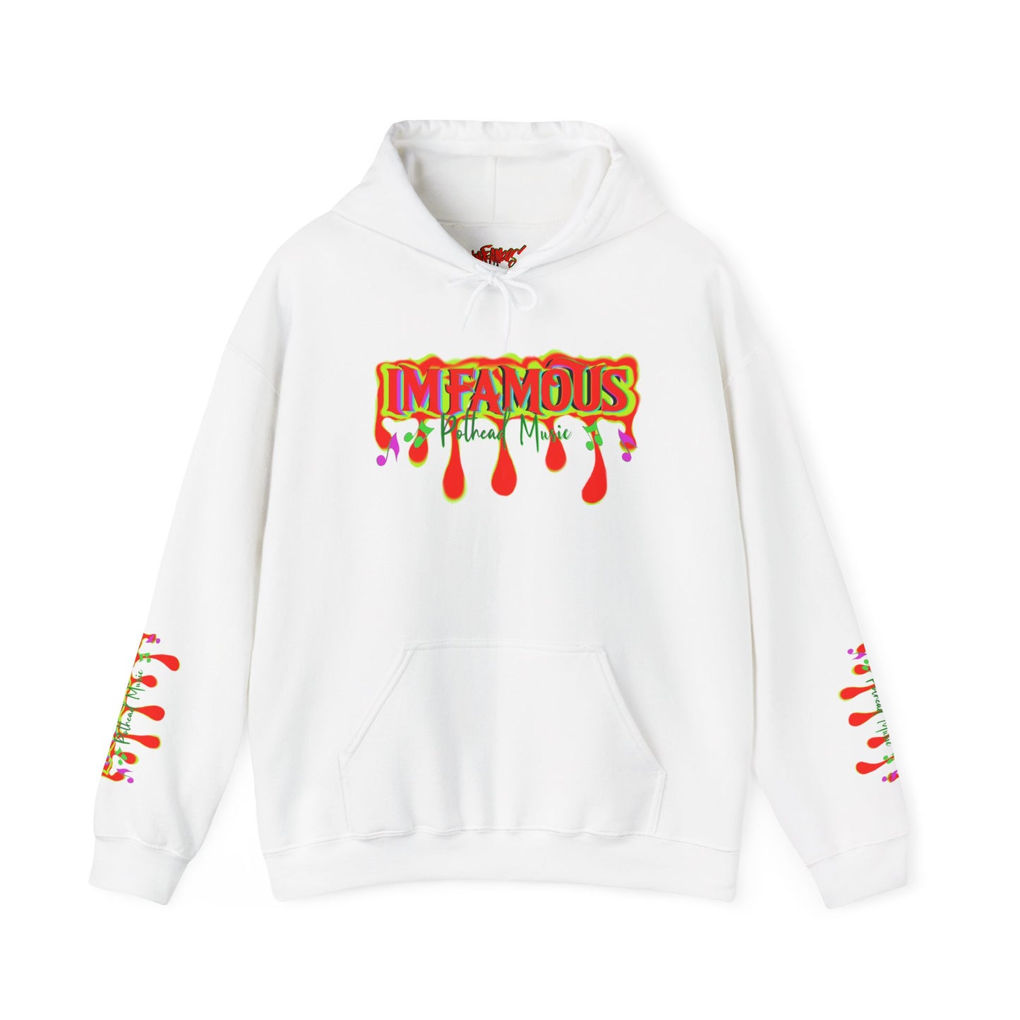 Premium Hooded Sweatshirt - Imfamous Pothead Music