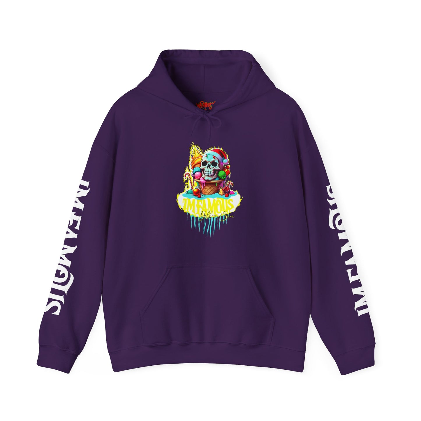 Premium hooded sweatshirt - Imfamous Yellow Snow I-scream Hoodie