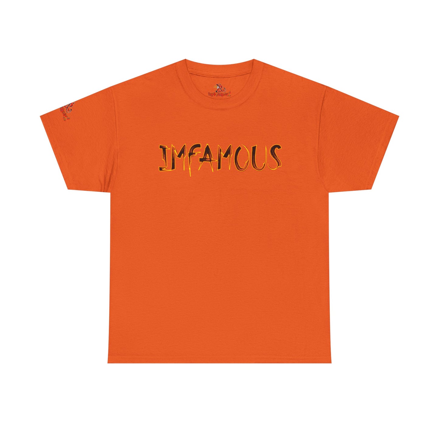 Imfamous Devils Food Cupcake Zombie attack Graphic Tee - Fun Casual Wear, Unisex T-Shirt for Food Lovers, Halloween fun gift