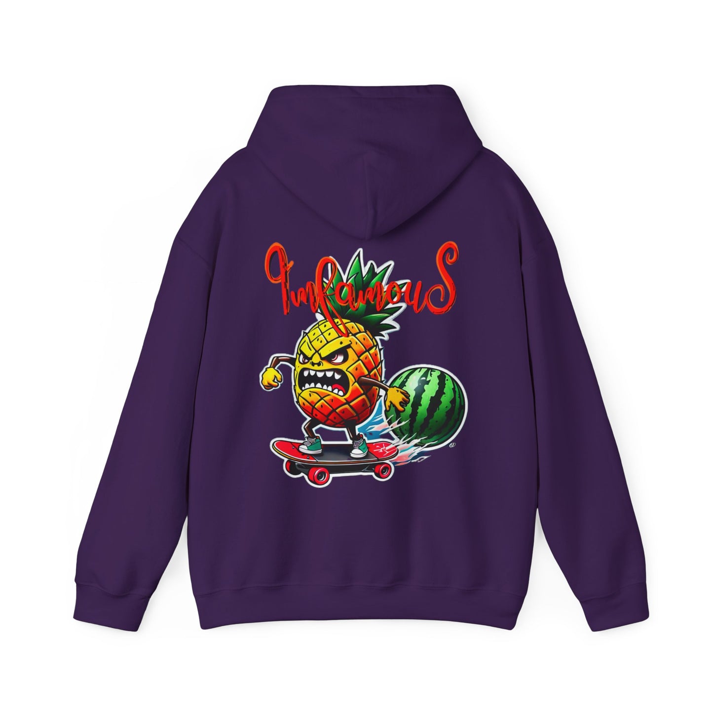 Premium hoodie-Imfamous Angry Pine-Apphole pineapple