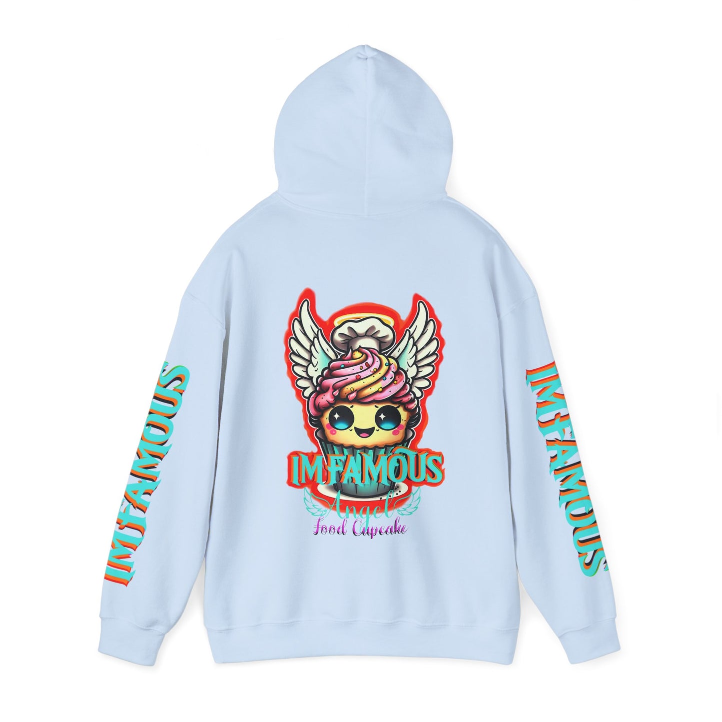 Imfamous Angel food cupcake 男女同款 Heavy Blend™ 连帽运动衫