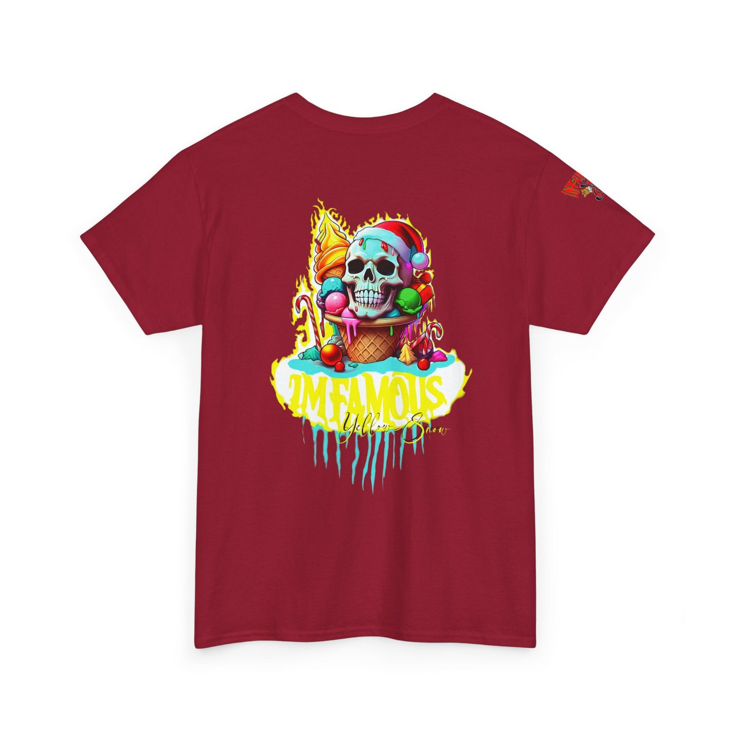 Premium Graphic T-shirt - Imfamous yellow snow i-scream