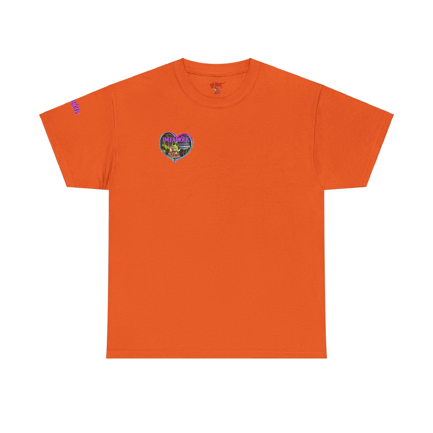 Premium Graphic T-Shirt - I Love Imfamous I-Screams Premium Unisex Heavy Cotton Tee