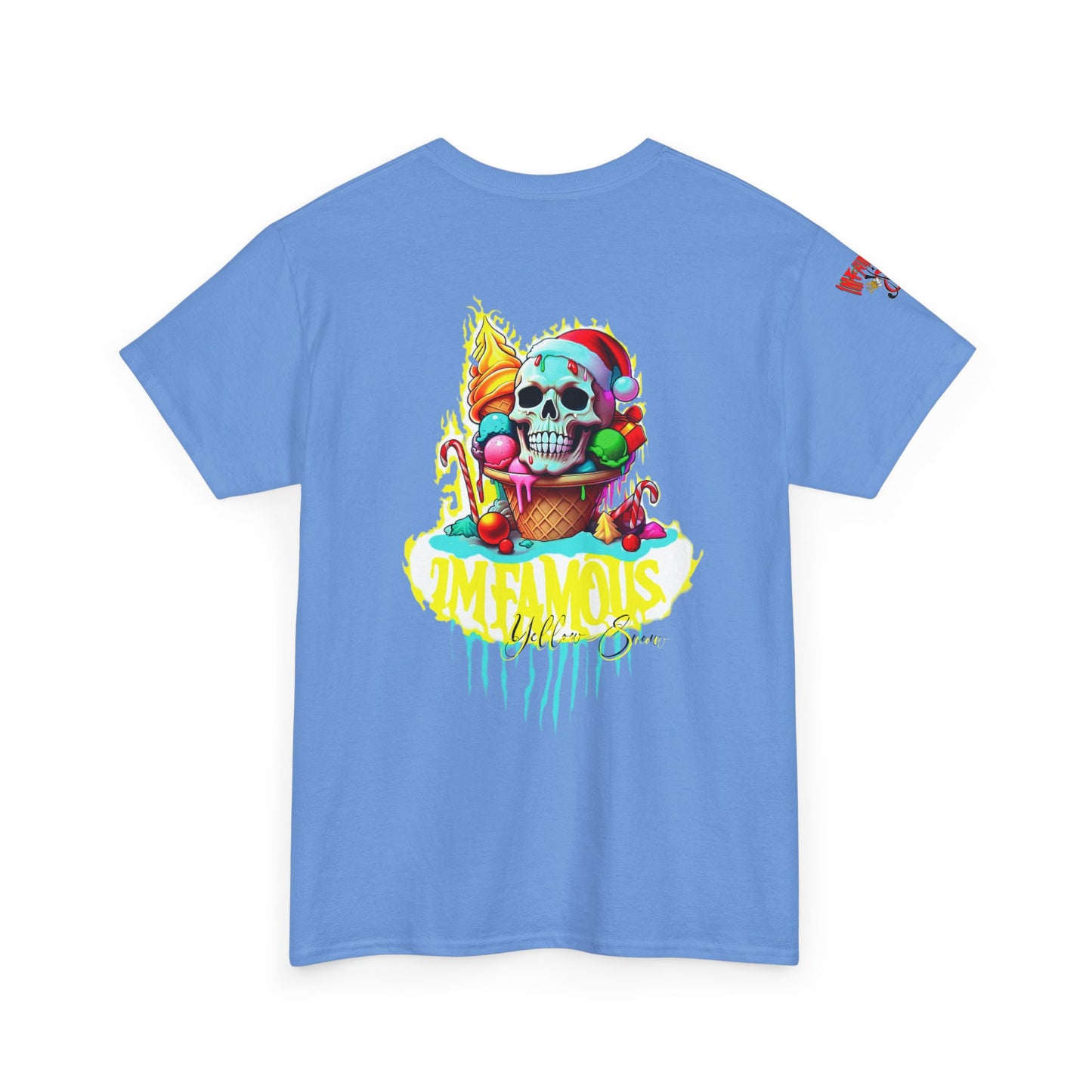 Premium Graphic T-shirt - Imfamous yellow snow i-scream