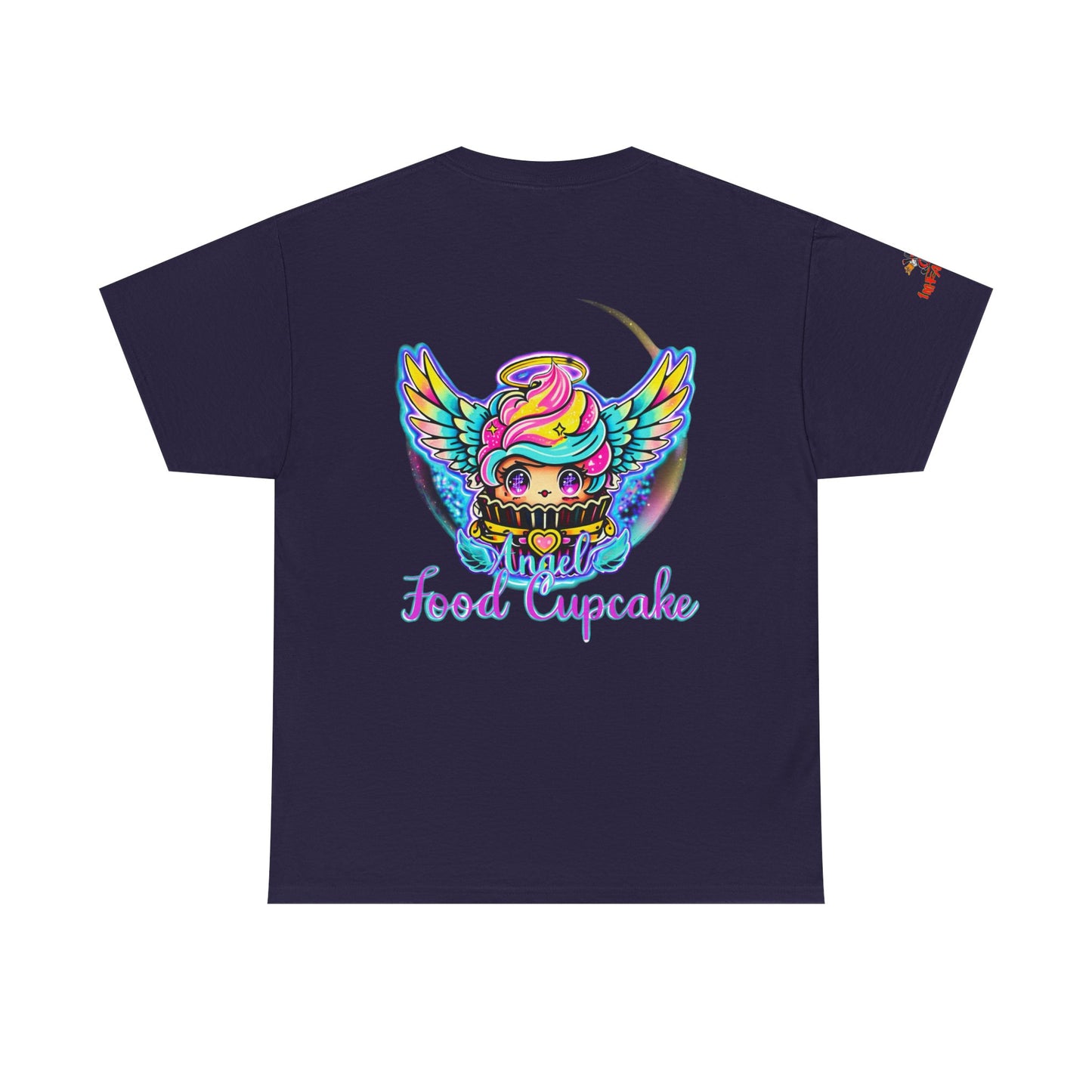 Unisex Heavy Cotton Tee - Imfamous Angel Food Cupcake Design #4