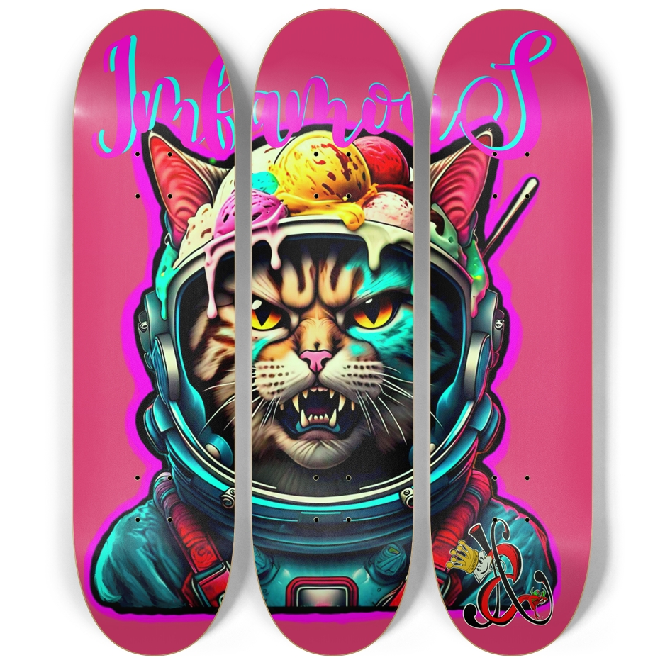 Imfamous Sweet Space pussy Skateboard Series
