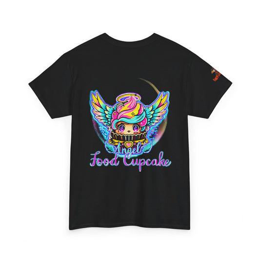 Unisex Heavy Cotton Tee - Imfamous Angel Food Cupcake Design #4