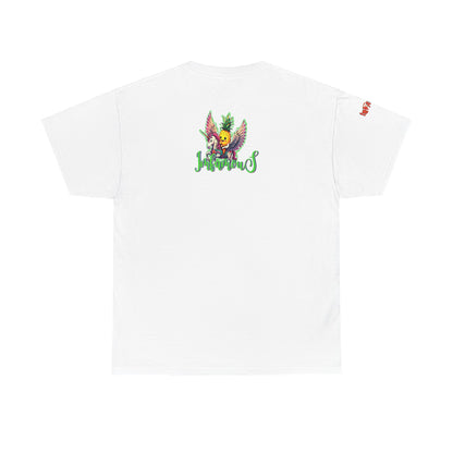Graphic Tee Unipineapple Flying on Unicorn Heavy Cotton T-shirt