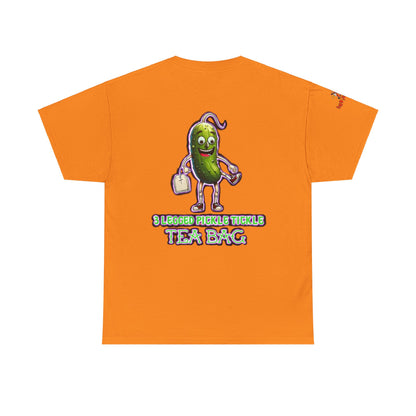 Premium Graphic T-shirt - Imfamous 3 Legged Pickle Tickle Tea Bag Design