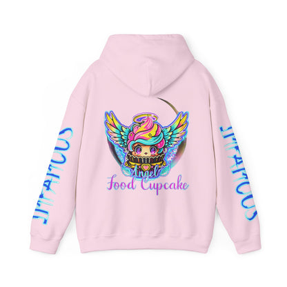Imfamous Angel Cupcake Graphic Hoodie - Stylish Unisex Heavy Blend Sweatshirt