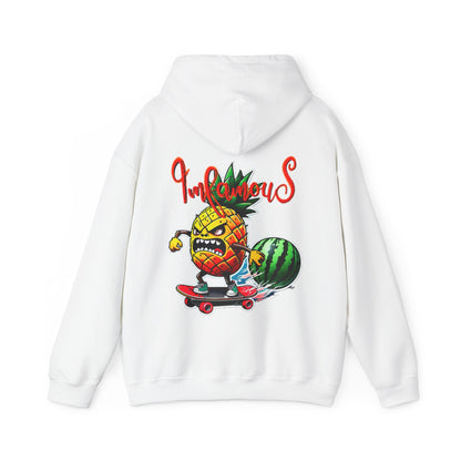 Premium hoodie-Imfamous Angry Pine-Apphole pineapple