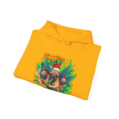 Premium hooded sweatshirt- Imfamous Pug Life