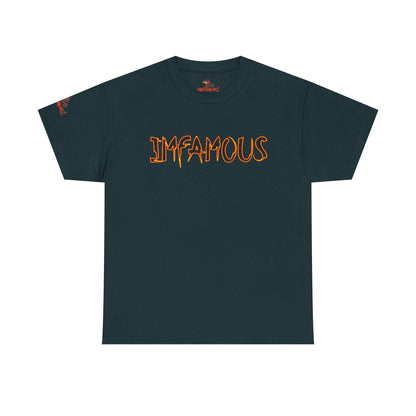 Imfamous Devils Food Cupcake Zombie attack Graphic Tee - Fun Casual Wear, Unisex T-Shirt for Food Lovers, Halloween fun gift