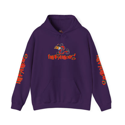 Sudadera con capucha con el famoso diseño de Bad Pussy Cat - Unisex
