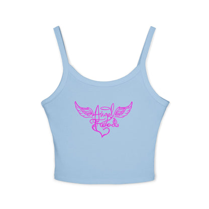 Angel Wings Spaghetti Strap Tank Top - Perfect for Summer & Festivals - Angel Food - Imfamous design - sexy Top for women