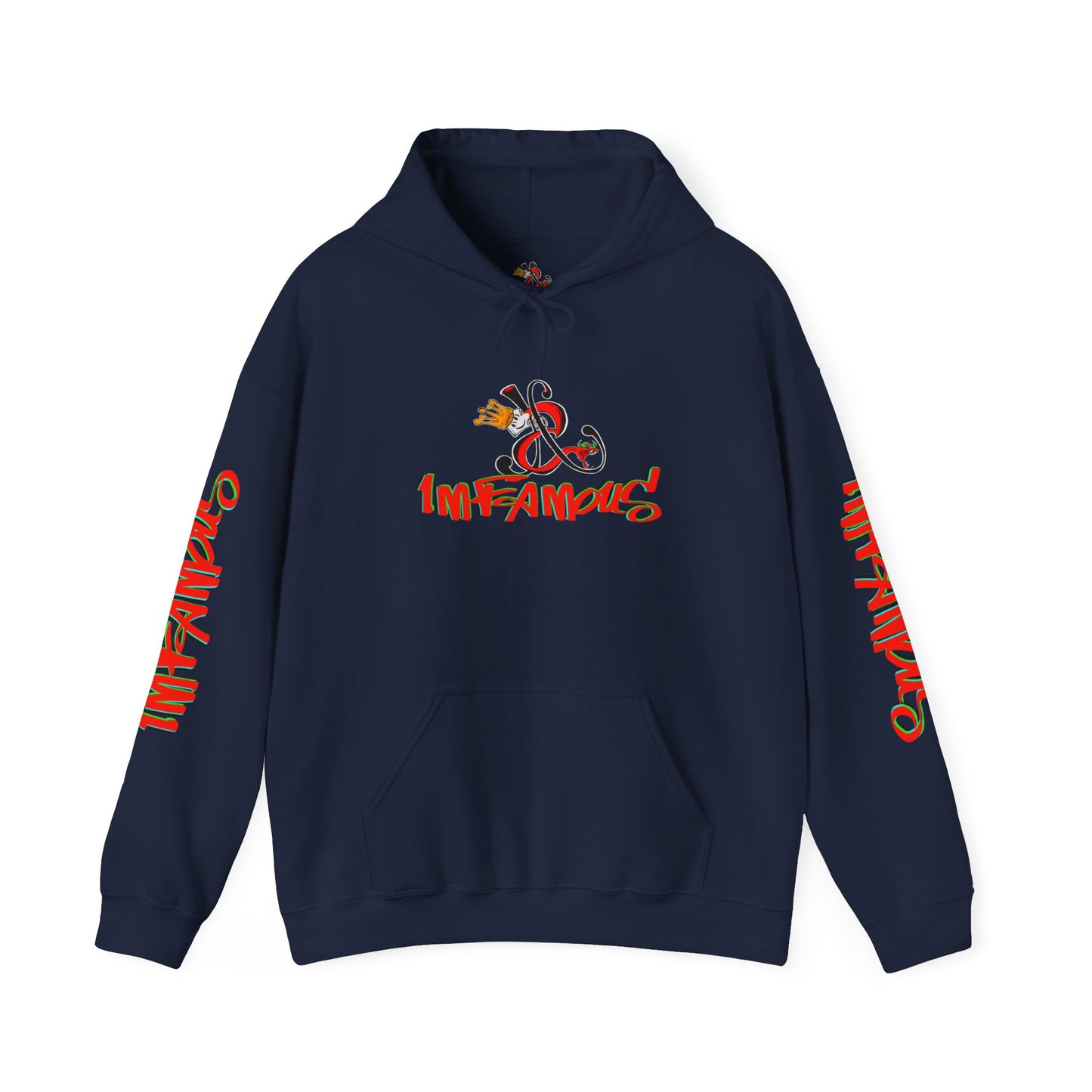 Sudadera con capucha con el famoso diseño de Bad Pussy Cat - Unisex
