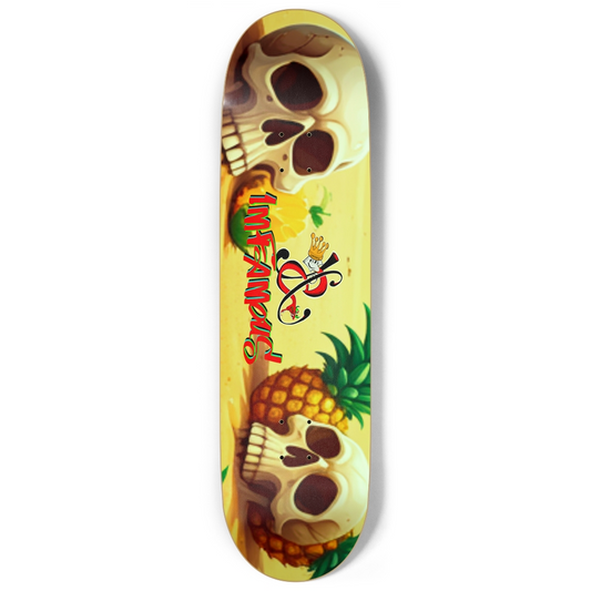 Pineapple beach Custom Skateboard