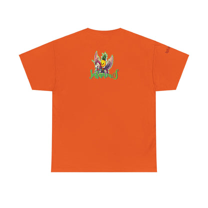 Graphic Tee Unipineapple Flying on Unicorn Heavy Cotton T-shirt