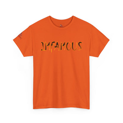 Imfamous Devils Food Cupcake Zombie attack Graphic Tee - Fun Casual Wear, Unisex T-Shirt for Food Lovers, Halloween fun gift