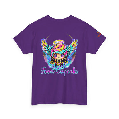 Unisex Heavy Cotton Tee - Imfamous Angel Food Cupcake Design #4