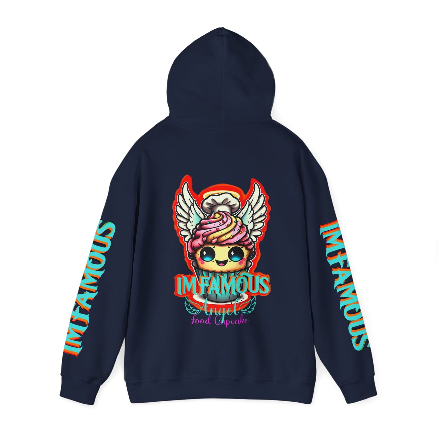 Imfamous Angel food cupcake 男女同款 Heavy Blend™ 连帽运动衫