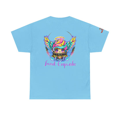 Unisex Heavy Cotton Tee - Imfamous Angel Food Cupcake Design #4