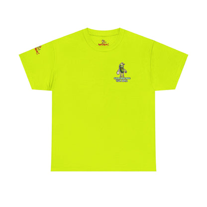 Premium Graphic T-shirt - Imfamous 3 Legged Pickle Tickle Tea Bag Design