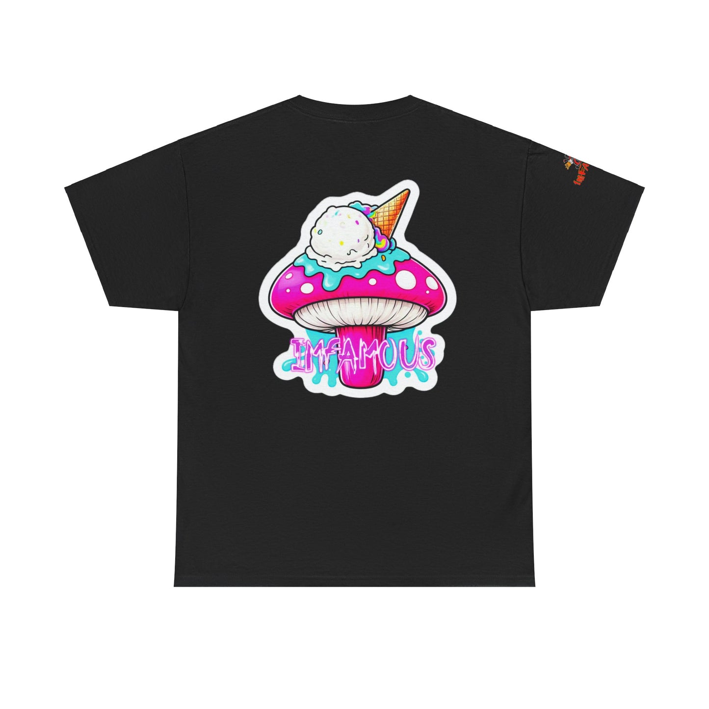 Camiseta Premium - Imfamous Ice Cream Camiseta psicodélica con hongos