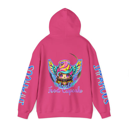 Imfamous Angel Cupcake Graphic Hoodie - Stylish Unisex Heavy Blend Sweatshirt