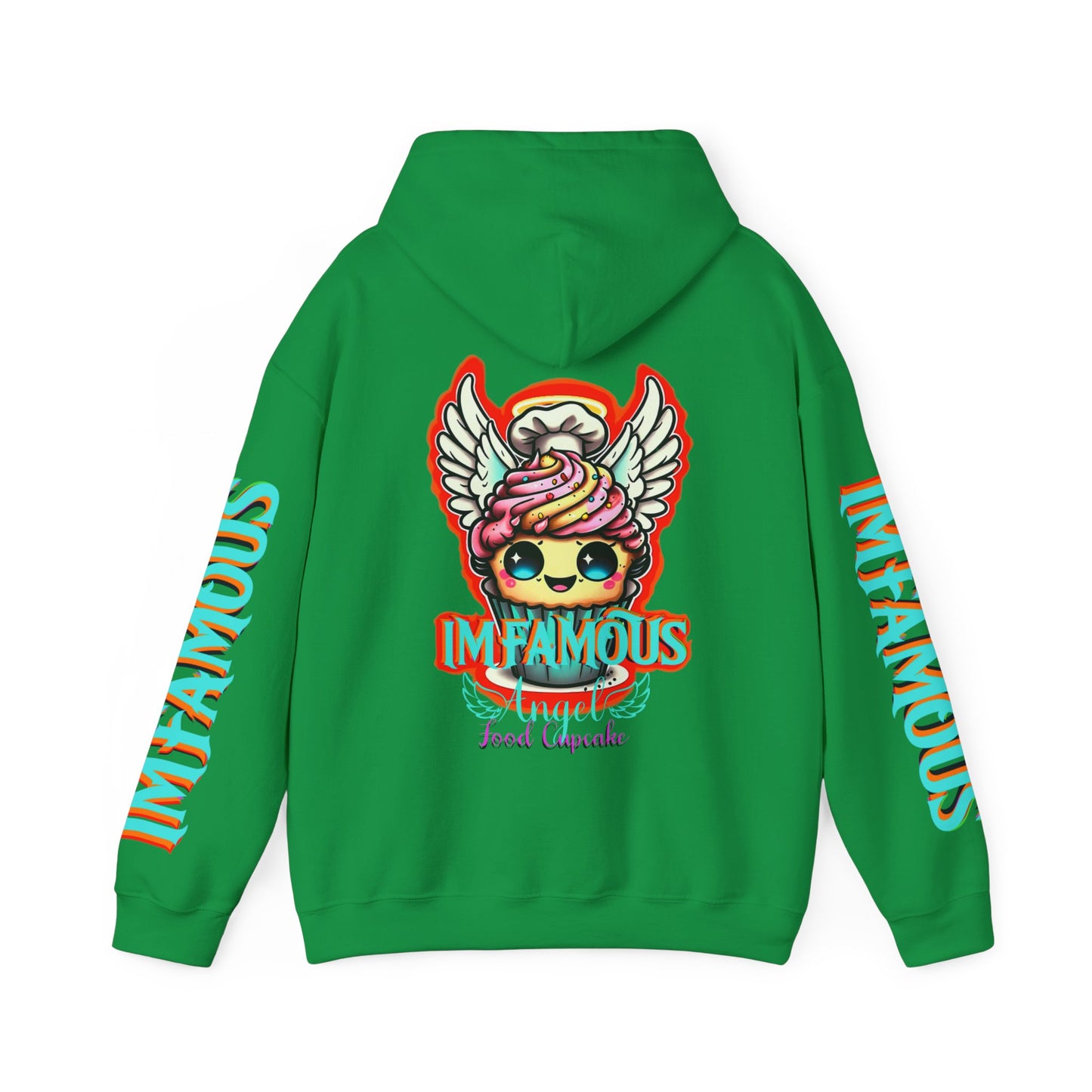 Imfamous Angel food cupcake 男女同款 Heavy Blend™ 连帽运动衫