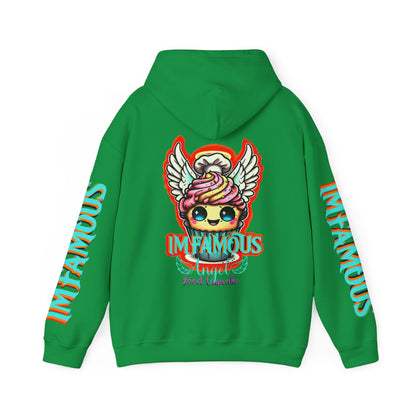 Imfamous Angel food cupcake 男女同款 Heavy Blend™ 连帽运动衫