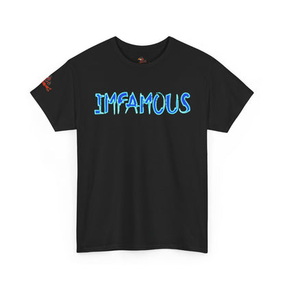 Unisex Heavy Cotton Tee - Imfamous Angel Food Cupcake Design #4