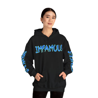 Imfamous Angel Cupcake Graphic Hoodie - Stylish Unisex Heavy Blend Sweatshirt