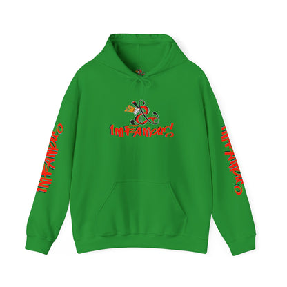 Sudadera con capucha con el famoso diseño de Bad Pussy Cat - Unisex