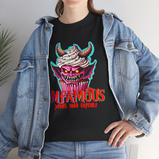 Premium graphic T-Shirt - Imfamous “devils food cupcake”