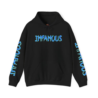 Imfamous Angel Food Cupcake #3 Hoodie, Cute Unisex Sweatshirt, Fun Graphic Pullover, Gift for Food Lovers, Cozy Fashion