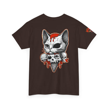 Imfamous Dead Kitty I-Scream Tee shirt, Awesome premium graphic T-Shirt