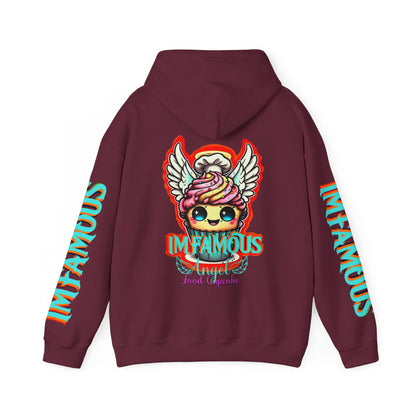 Imfamous Angel food cupcake 男女同款 Heavy Blend™ 连帽运动衫