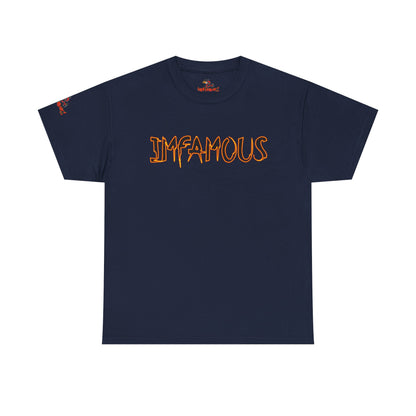 Imfamous Devils Food Cupcake Zombie attack Graphic Tee - Fun Casual Wear, Unisex T-Shirt for Food Lovers, Halloween fun gift