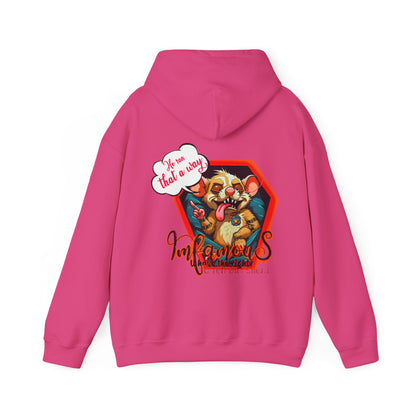 连帽运动衫 - Imfamous Dead Rat Design