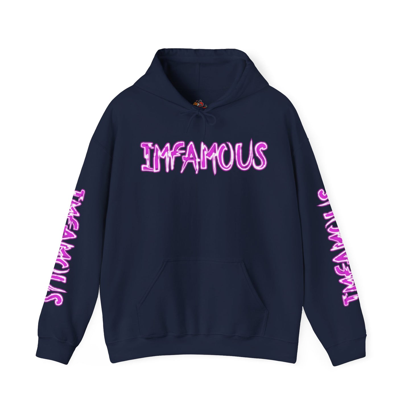 Premium Hooded Sweatshirt - Imfamous Ice Cream Psychedelic Mushroom Tip Design