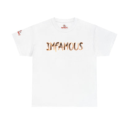 Imfamous Devils Food Cupcake Zombie attack Graphic Tee - Fun Casual Wear, Unisex T-Shirt for Food Lovers, Halloween fun gift
