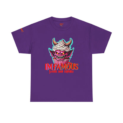 Premium graphic T-Shirt - Imfamous “devils food cupcake”